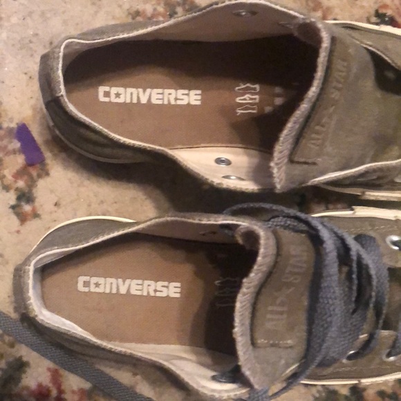 Women’s size 4 converse chuck taylor gray all star - Picture 2 of 7